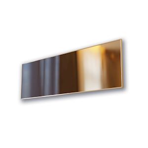  Collecteur de reprise Collection Reflet teinte Bronze pour plénum 1000x200 mm - 400x400px